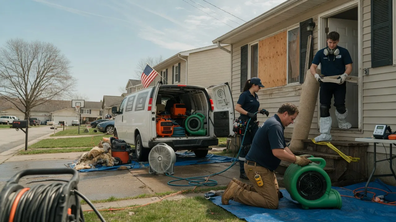 Water Damage Restoration in Newalla, OK near me